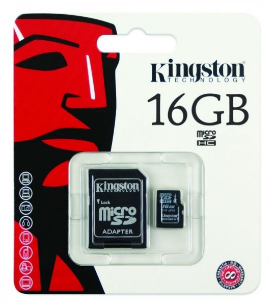 Cartão de Memoria 16 GB KIngston