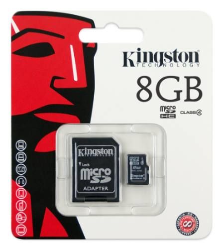 Cartão de Memoria 8 GB Kingston