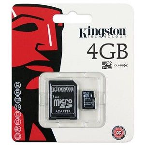 Cartão de Memoria 4 GB Kingston